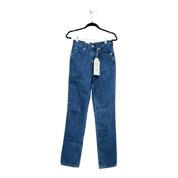 Levi’s Jeans Women 25 Blue 70s High Slim Straight NWT - Picture 1 of 5